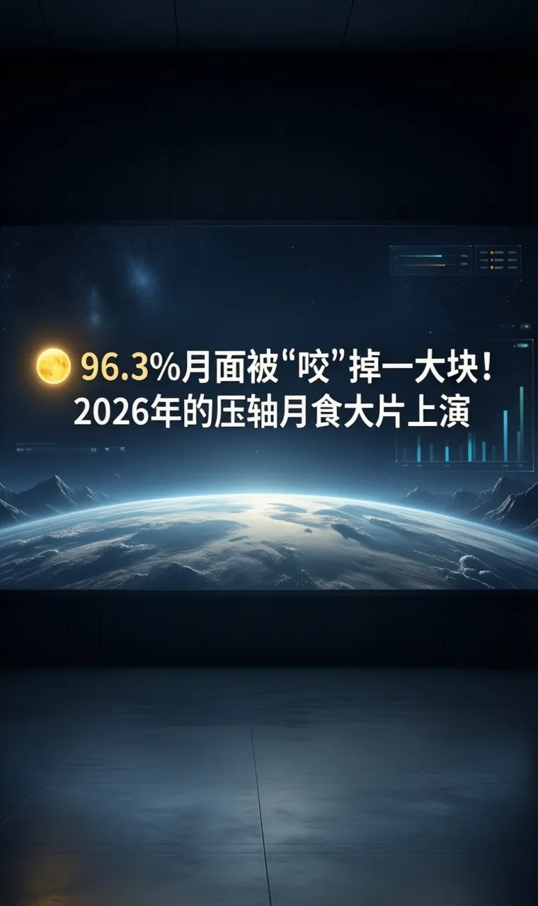 🌕 96.3%月面被
