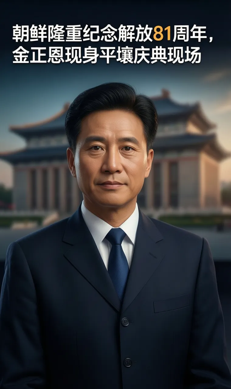 朝鲜隆重纪念解放81周年，金正恩现身平壤庆典现场