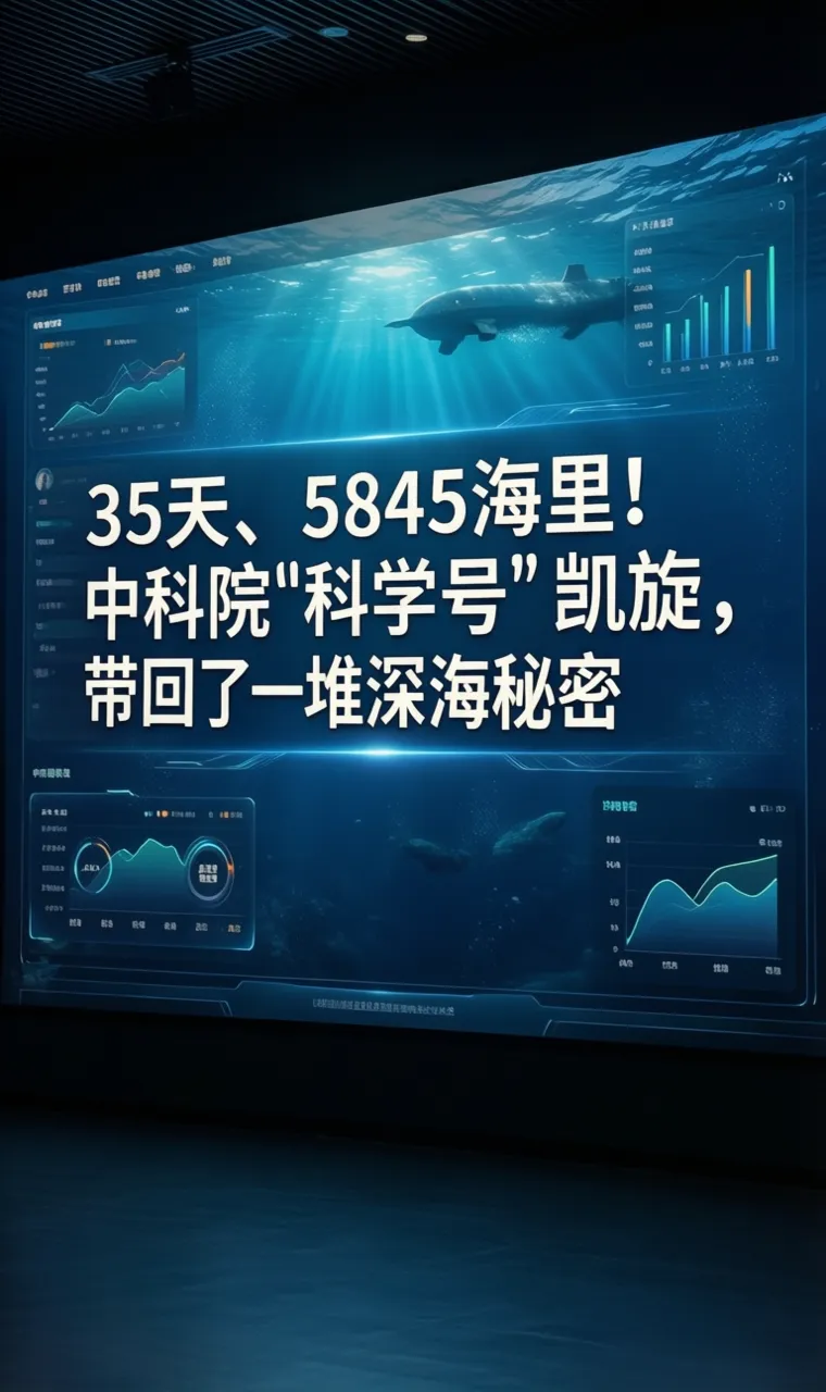 35天、5845海里！中科院