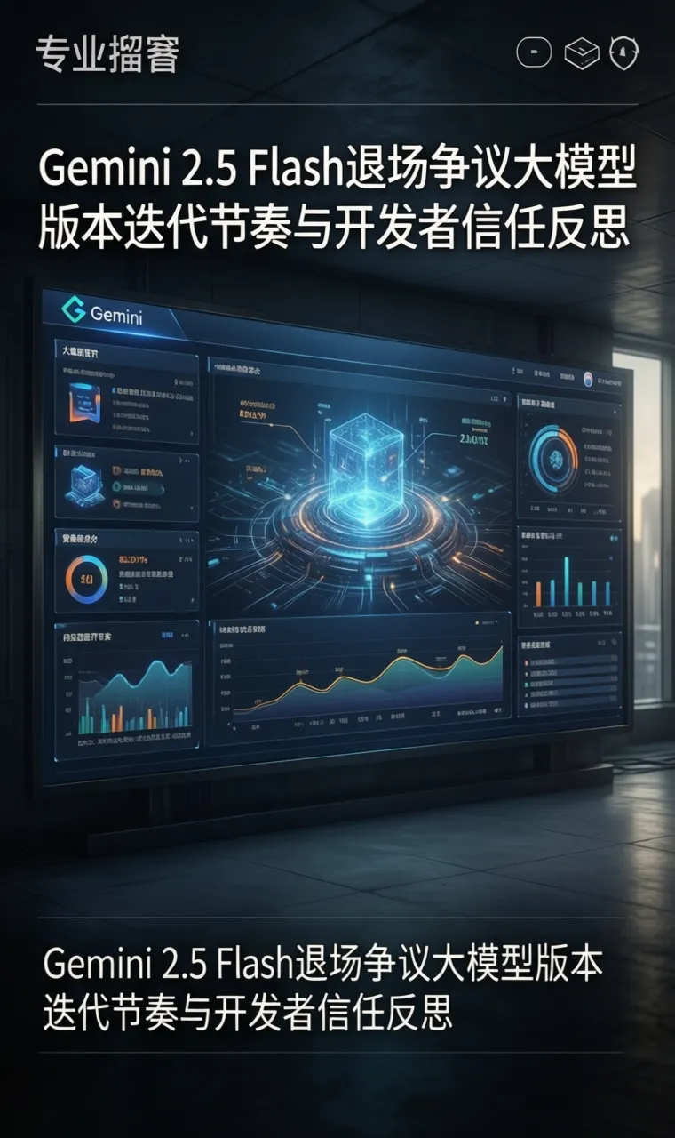 Gemini 2.5 Flash退场争议大模型版本迭代节奏与开发者信任反思