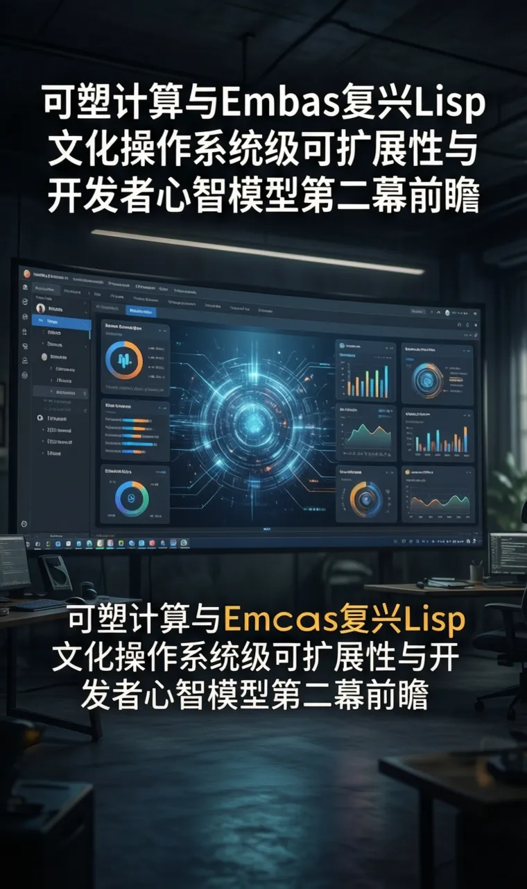 可塑计算与Emacs复兴Lisp文化操作系统级可扩展性与开发者心智模型第二幕前瞻
