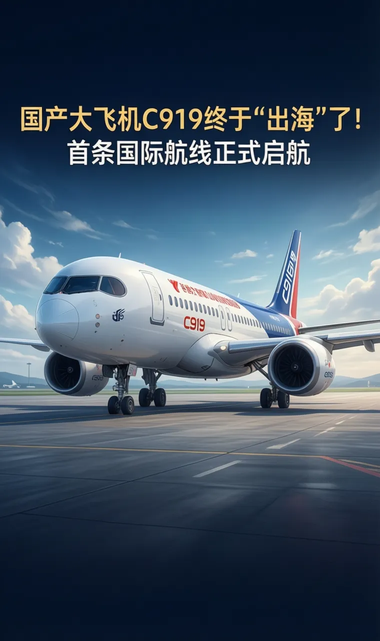 国产大飞机C919终于