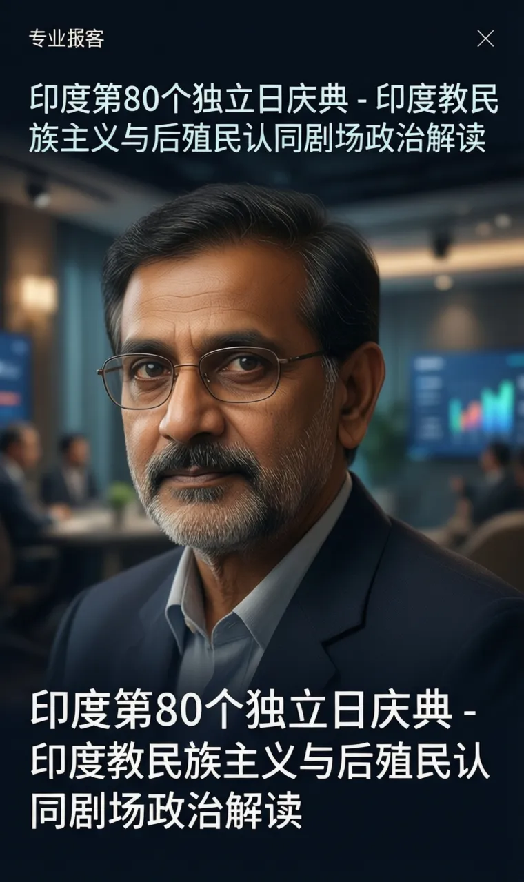 印度第80个独立日庆典 - 印度教民族主义与后殖民认同剧场政治解读