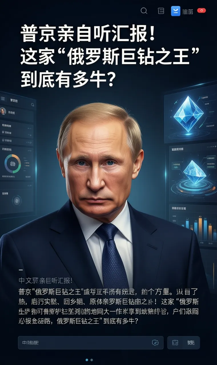 普京亲自听汇报！这家