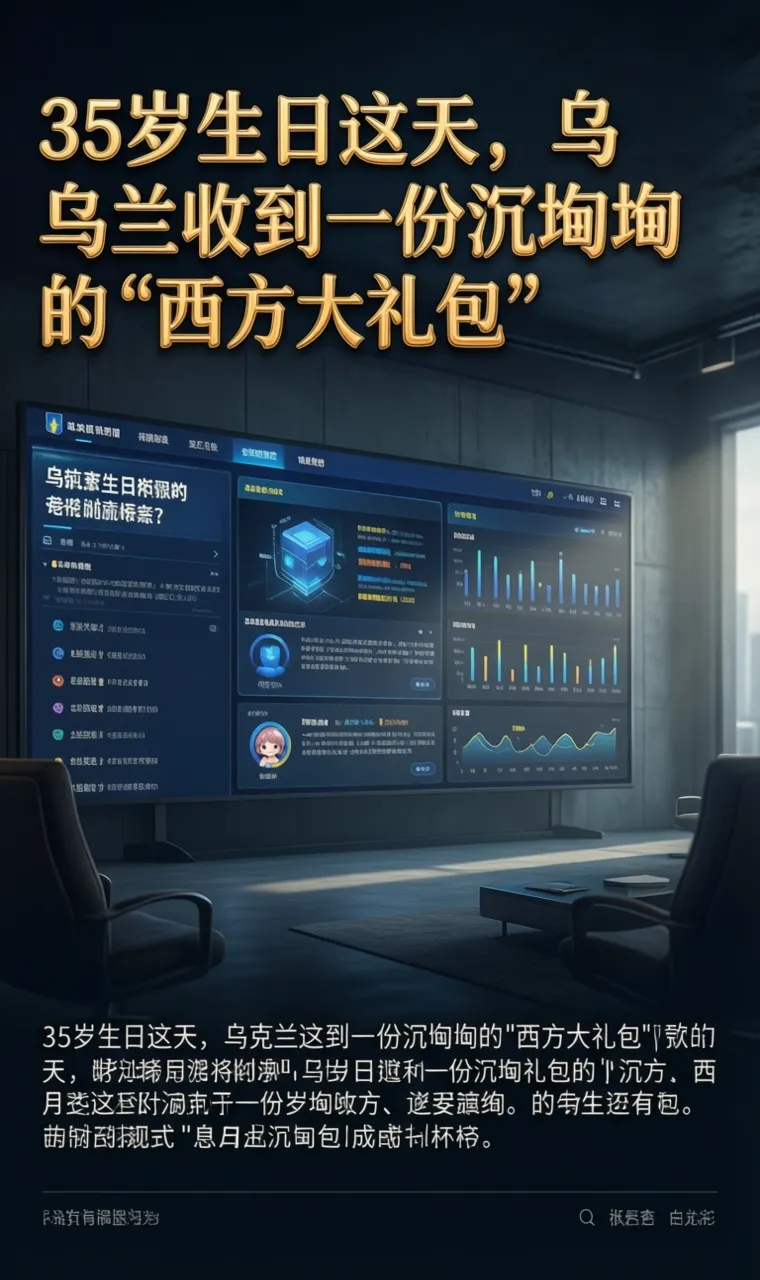 35岁生日这天，乌克兰收到一份沉甸甸的