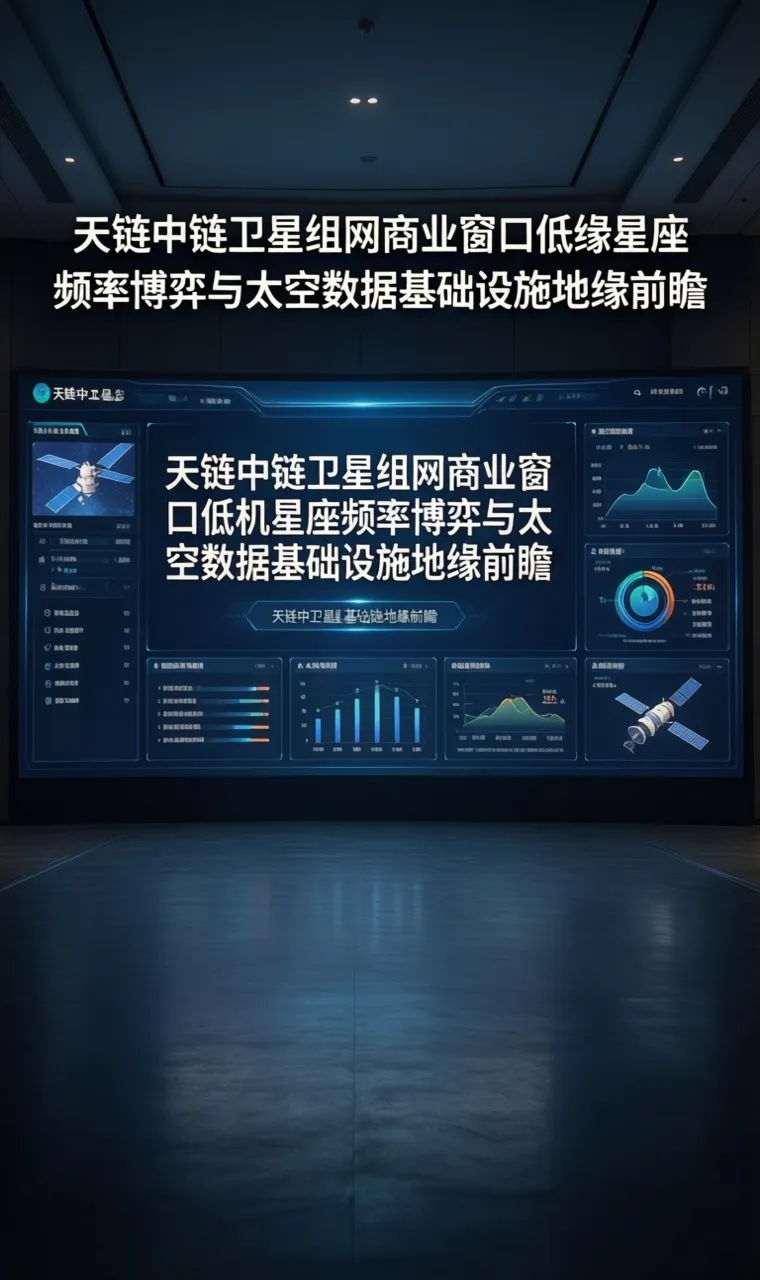 天链中继卫星组网商业窗口低轨星座频率博弈与太空数据基础设施地缘前瞻