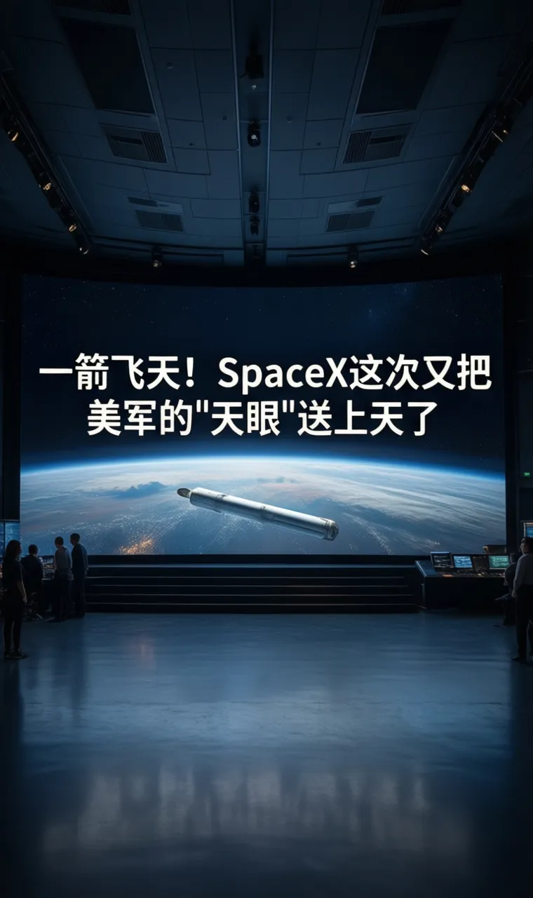 一箭飞天！SpaceX这次又把美军的