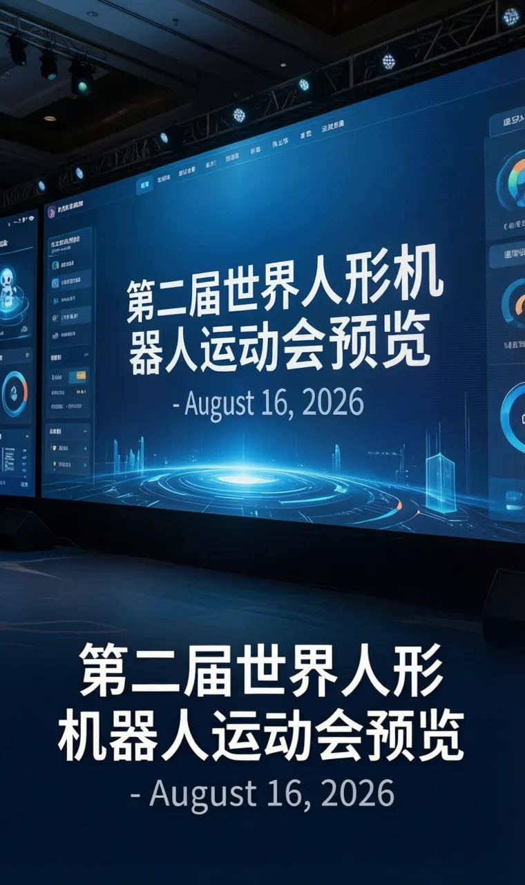 第二届世界人形机器人运动会预览 - August 16, 2026