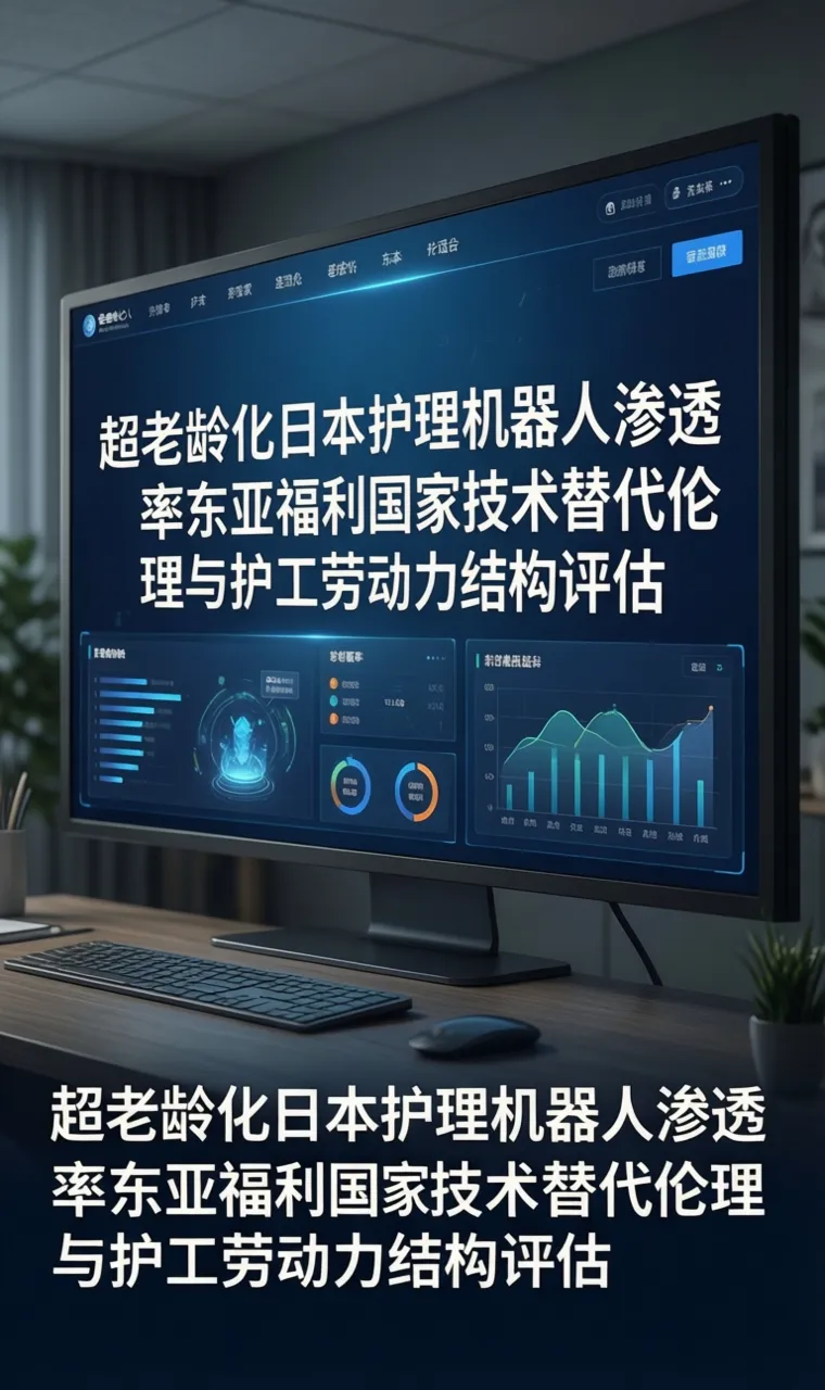 超老龄化日本护理机器人渗透率东亚福利国家技术替代伦理与护工劳动力结构评估