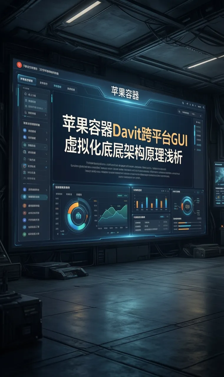 苹果容器Davit跨平台GUI虚拟化底层架构原理浅析