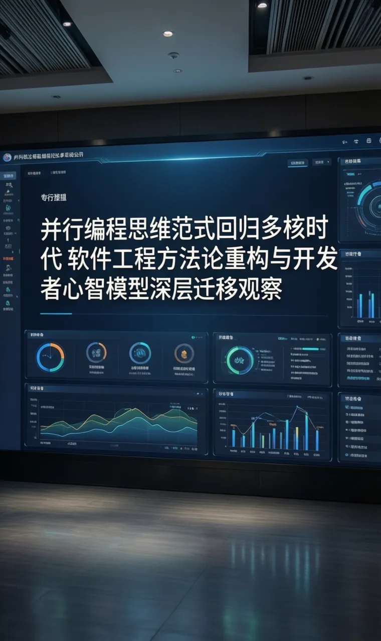 并行编程思维范式回归多核时代软件工程方法论重构与开发者心智模型深层迁移观察