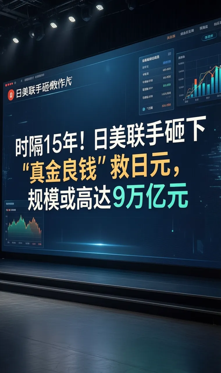 时隔15年！日美联手砸下