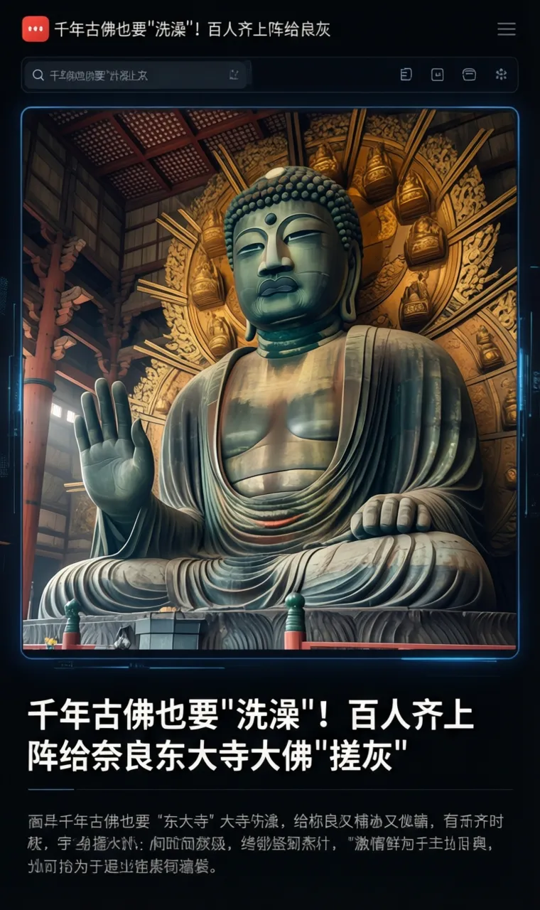 千年古佛也要
