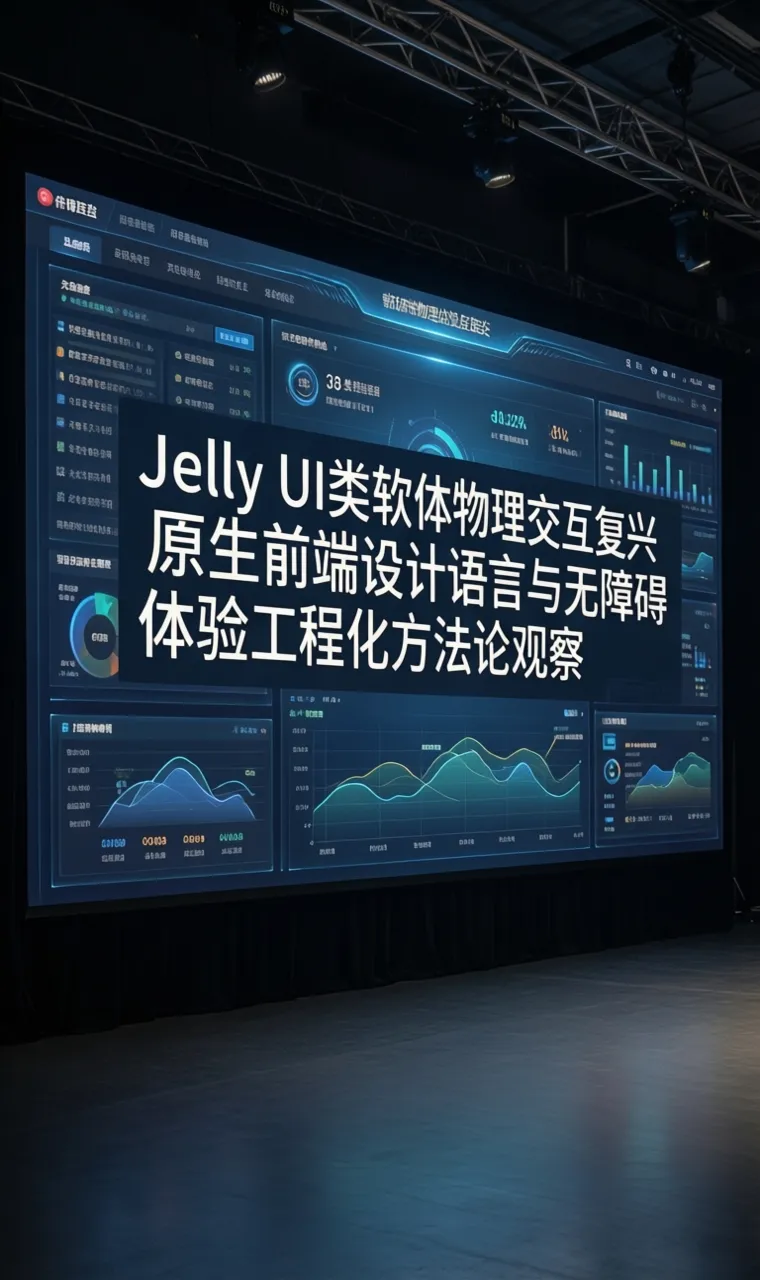 Jelly UI类软体物理交互复兴原生前端设计语言与无障碍体验工程化方法论观察