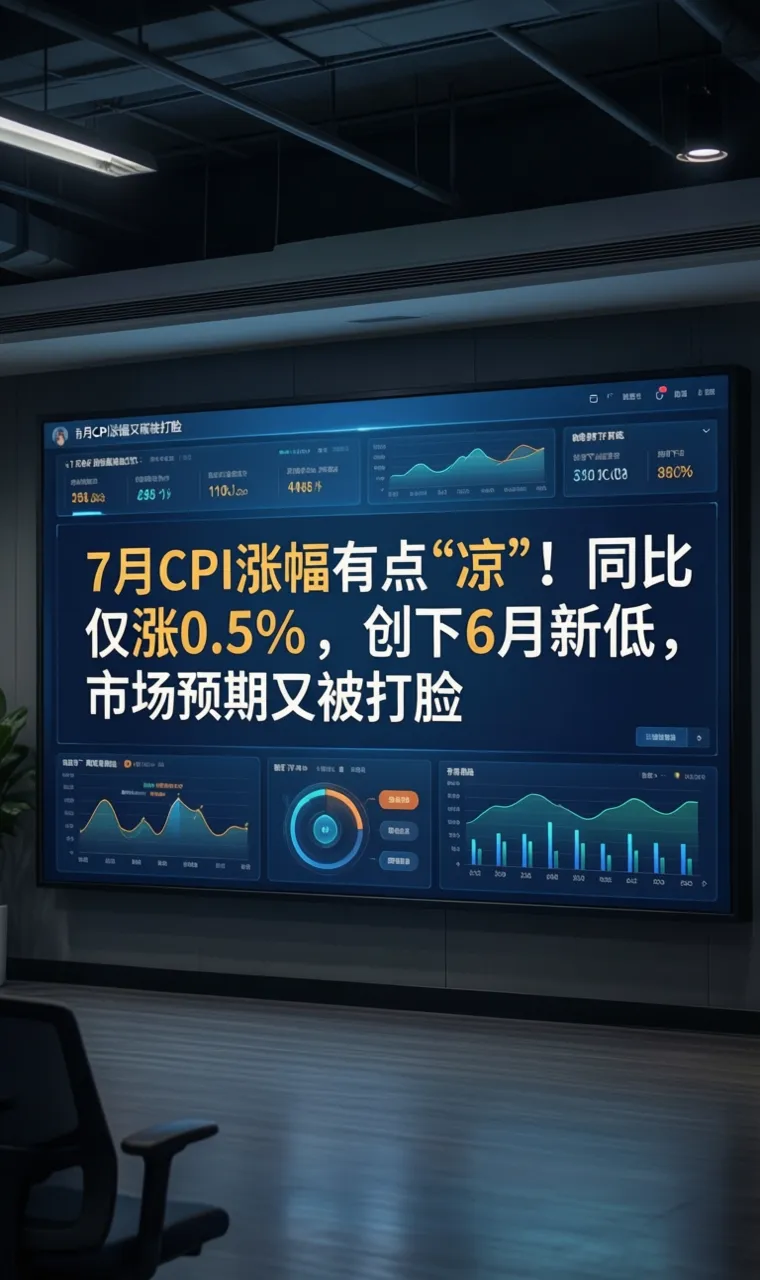 7月CPI涨幅有点