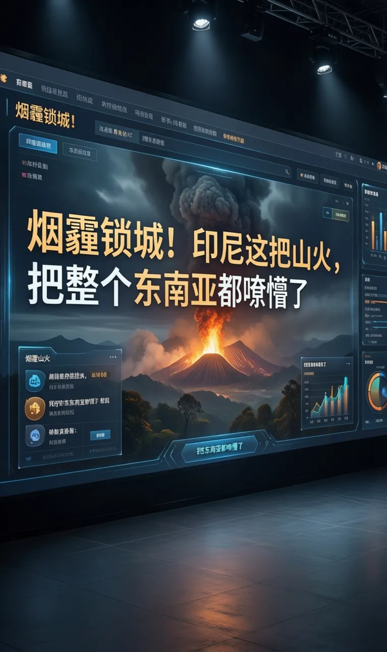 烟霾锁城！印尼这把山火，把整个东南亚都呛懵了