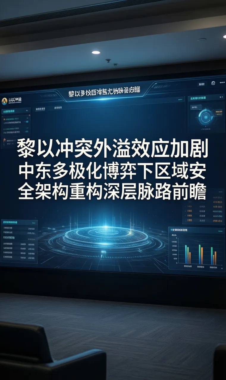 黎以冲突外溢效应加剧中东多极化博弈下区域安全架构重构深层脉络前瞻