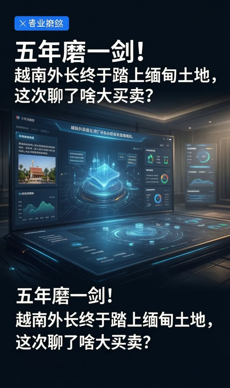 五年磨一剑！越南外长终于踏上缅甸土地，这次聊了啥大买卖？
