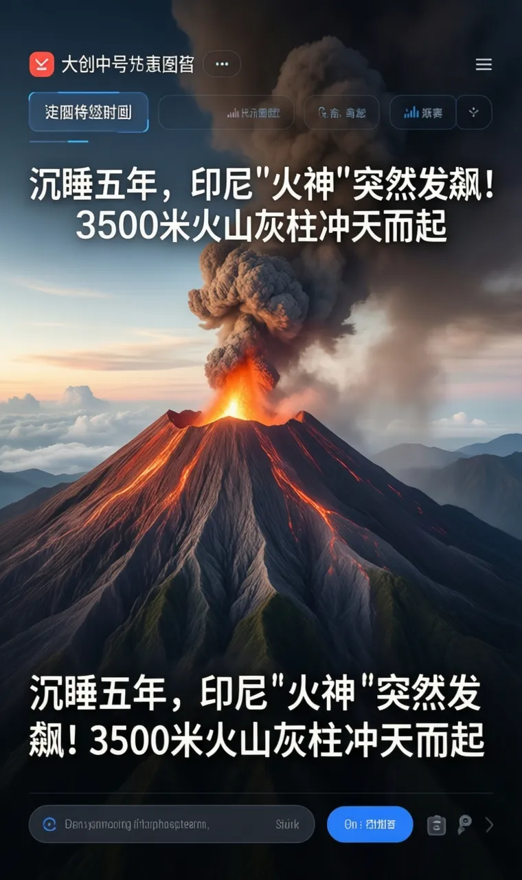沉睡五年，印尼